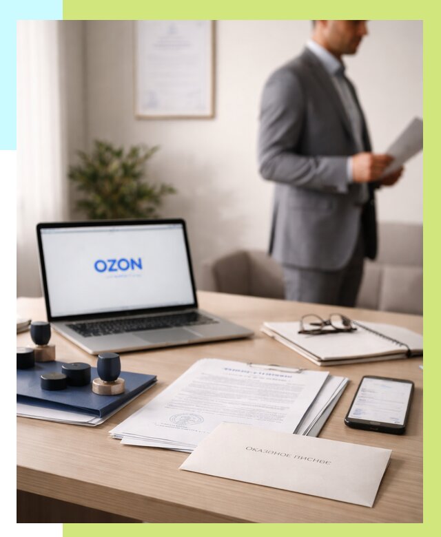 Отказное письмо для Ozon в Кронштадте от 3652 р. | Сертэкс